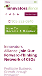 Mobile Screenshot of innovators.org